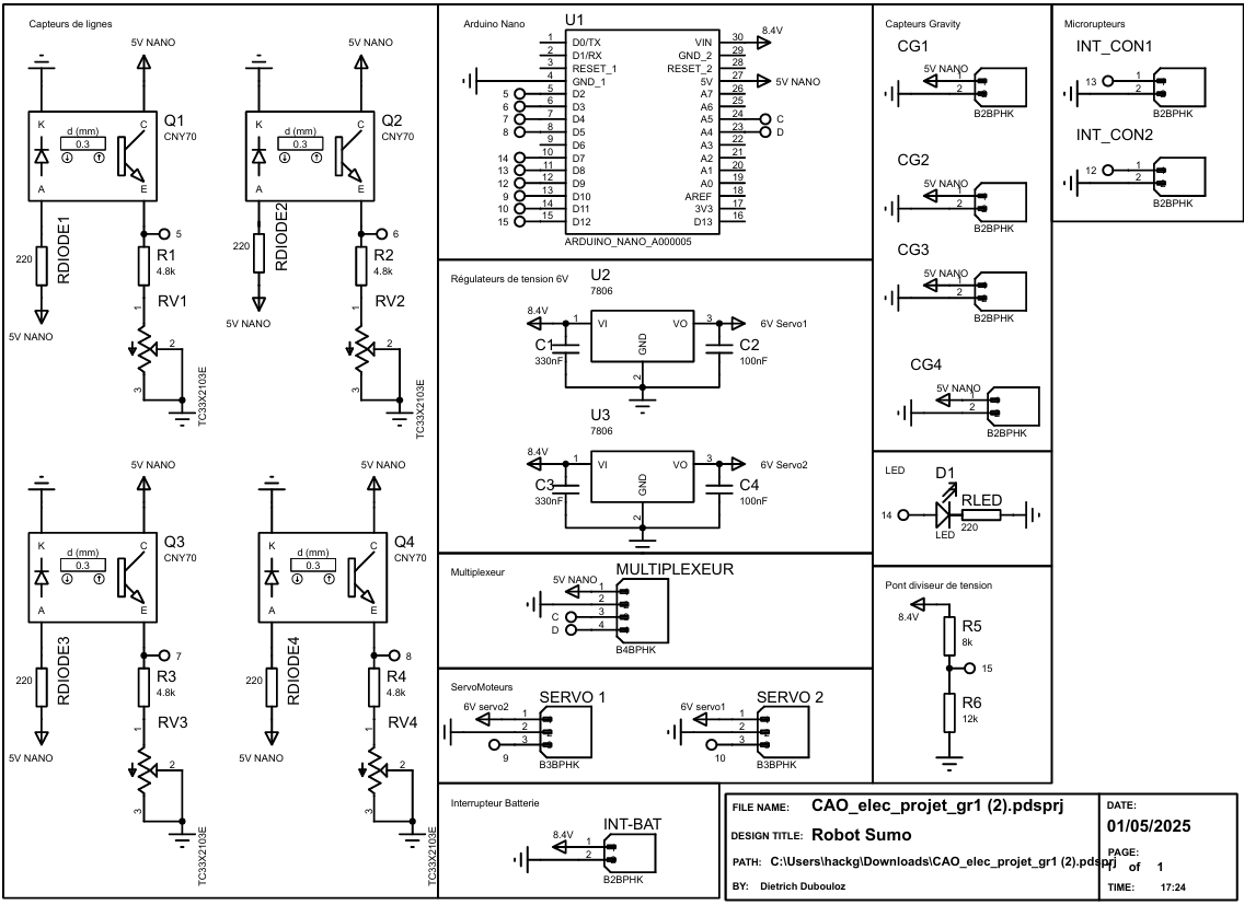 Electronic schematics
